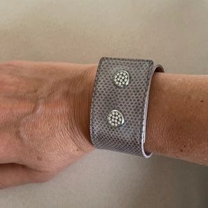 Judith Leiber lilac bracelet